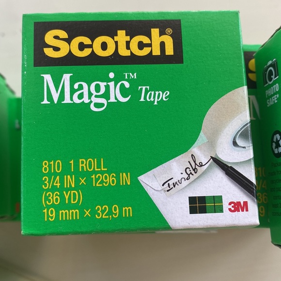 Scotch Magic Tape Dispenser and Tape Bundle - Picture 5 of 7